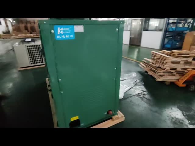 Buharlaştırıcıyla Fin Tipi Hava Soğutucu Kondensasyon Birimi.