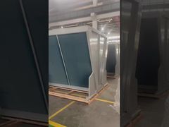 V şeklinde üstten üflemeli hava kondanseri