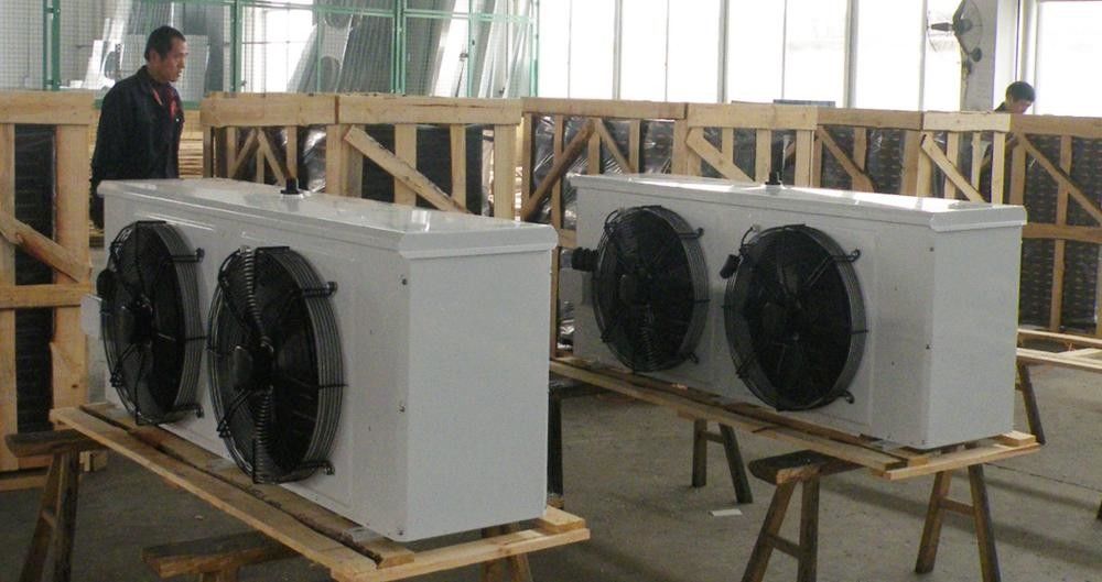 Taze ve Dondurulmuş Ürünler İçin 380v Soğuk Oda Hava Soğutucu Dondurucu Evaporatör