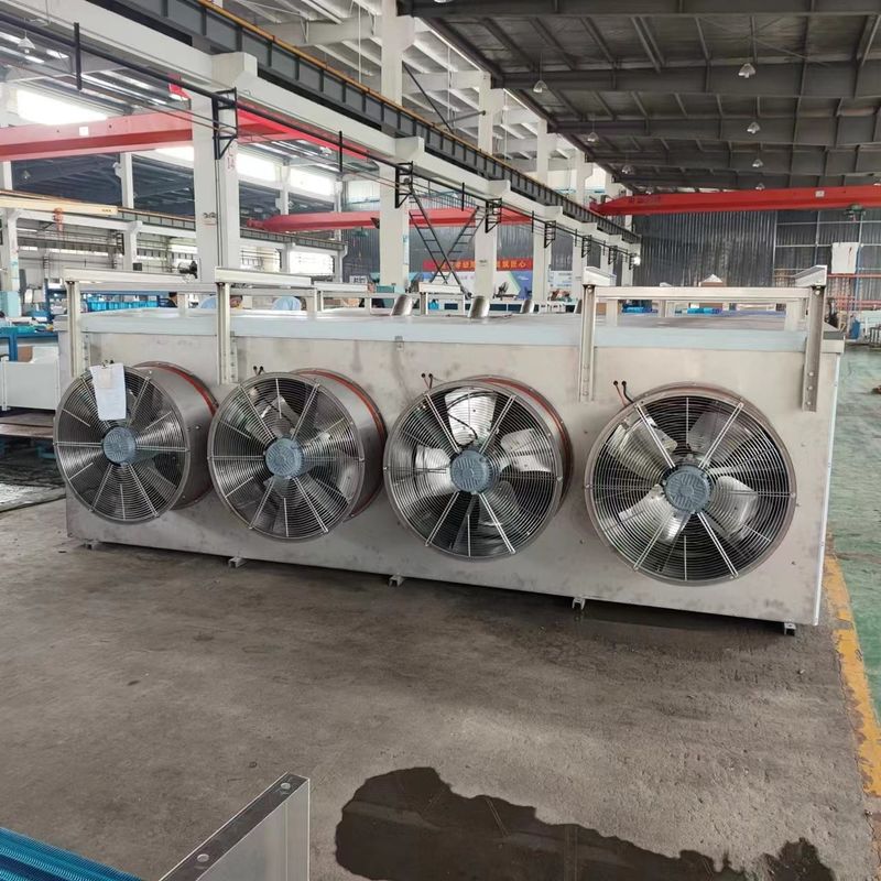 Kaideli Paslanmaz Çelik Hava Soğutucusu Buharlandırıcı Soğuk odalar ve depolama için özelleştirilebilir soğutma