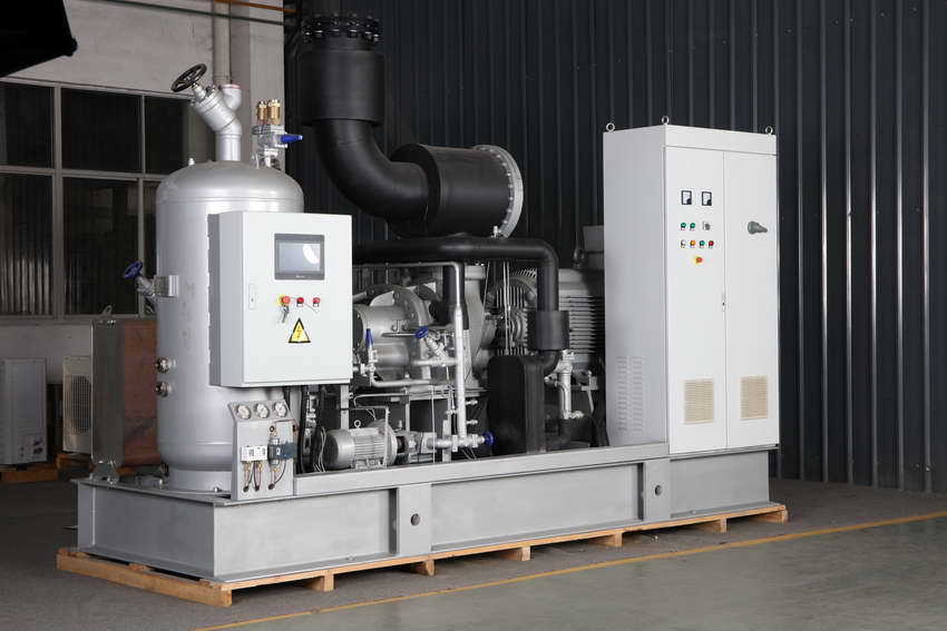 Open Screw Unit with 4:6 High-Efficiency Rotor Profile and 2.5MPa Design Pressure Compliant with GB150.1~GB150.4-2011